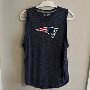 Under Armour Navy Sleeveless Patriots Top